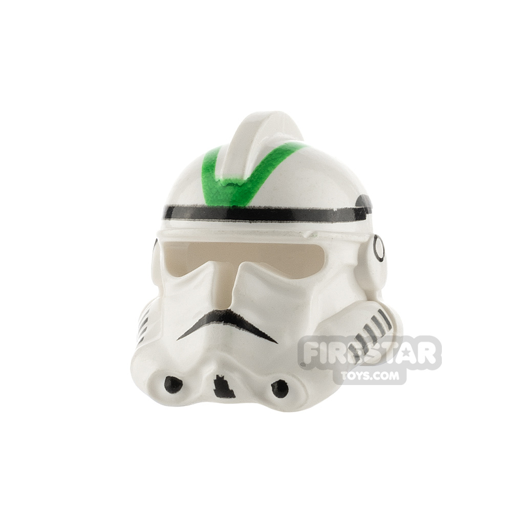 LEGO Clone Trooper Helmet Ep.3 Green Stripes