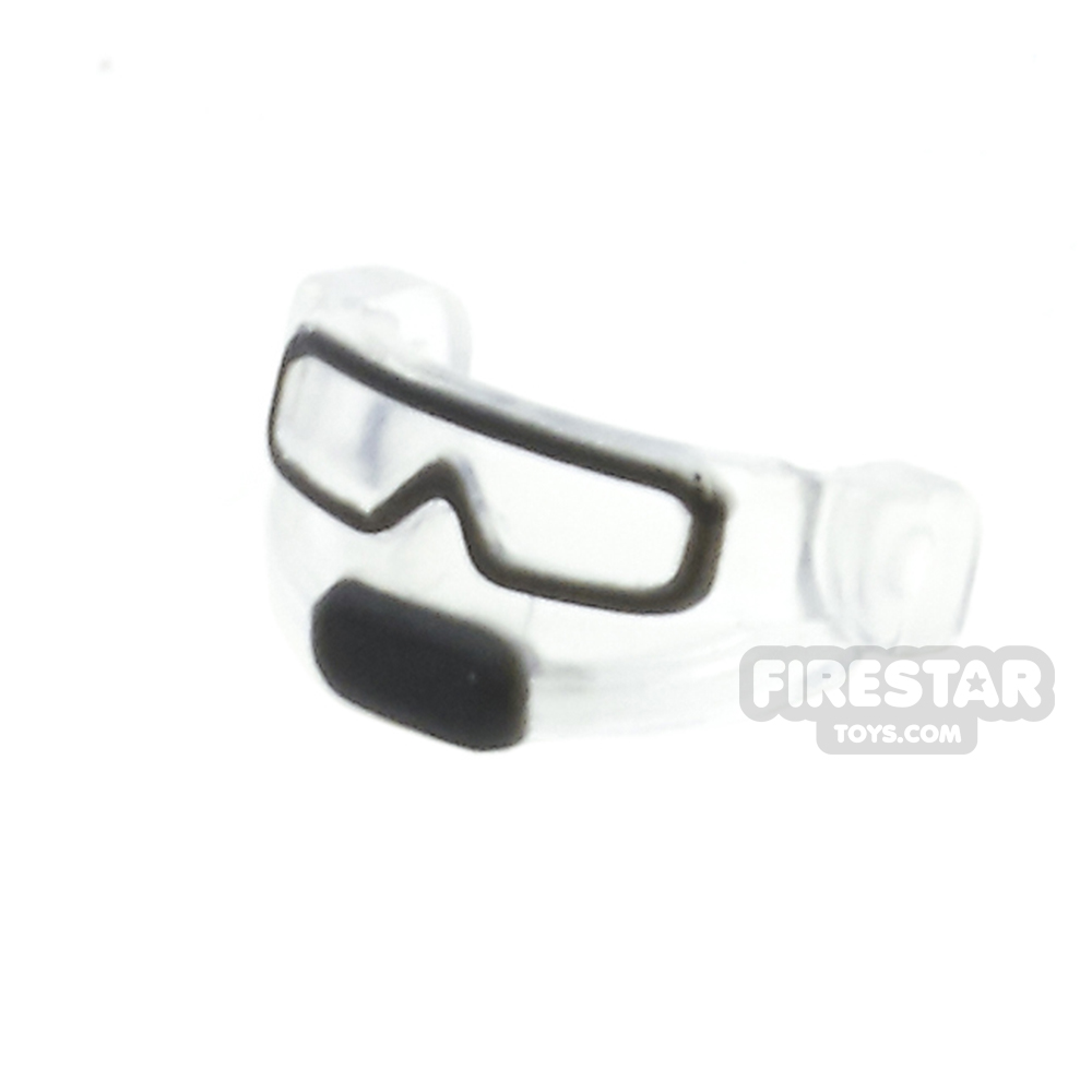 BrickForge - Tactical Goggles - Trans Clear and Black