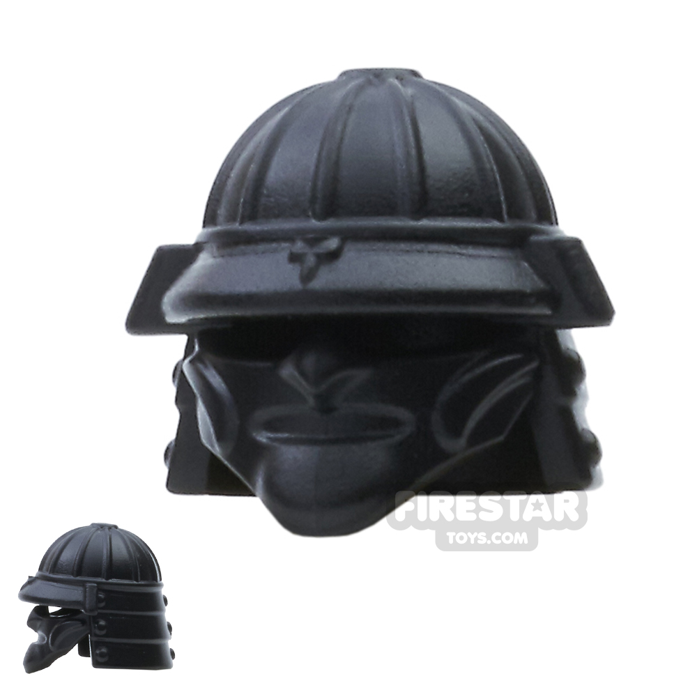 BrickWarriors - Samurai Helmet - BlackBLACK