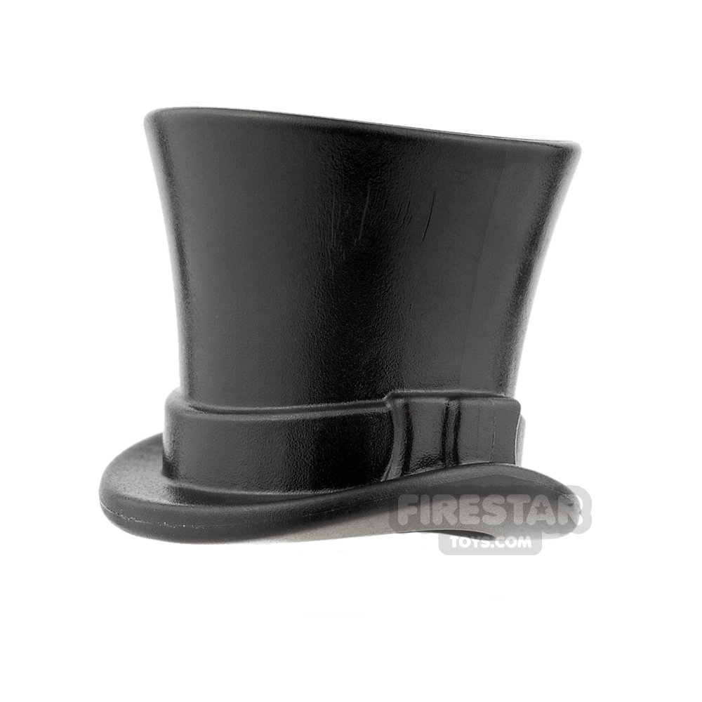 for Lego Minifigures accessories Top hat black 