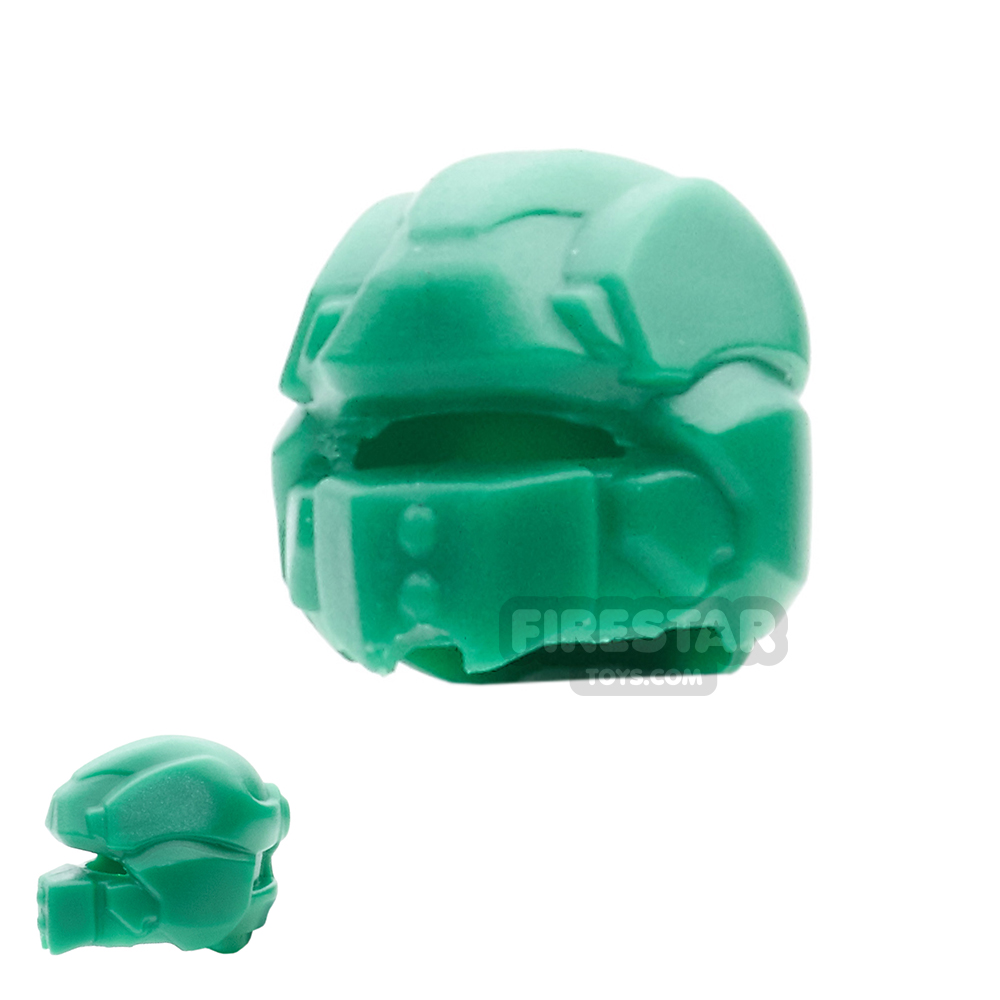 BrickWarriors - Galaxy Enforcer Helmet - Green