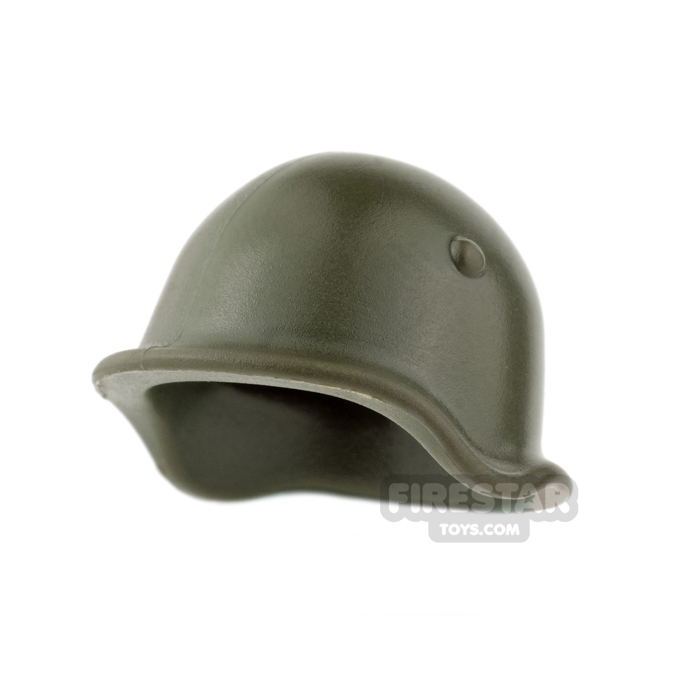 BrickWarriors - Soviet Helmet - Army Green