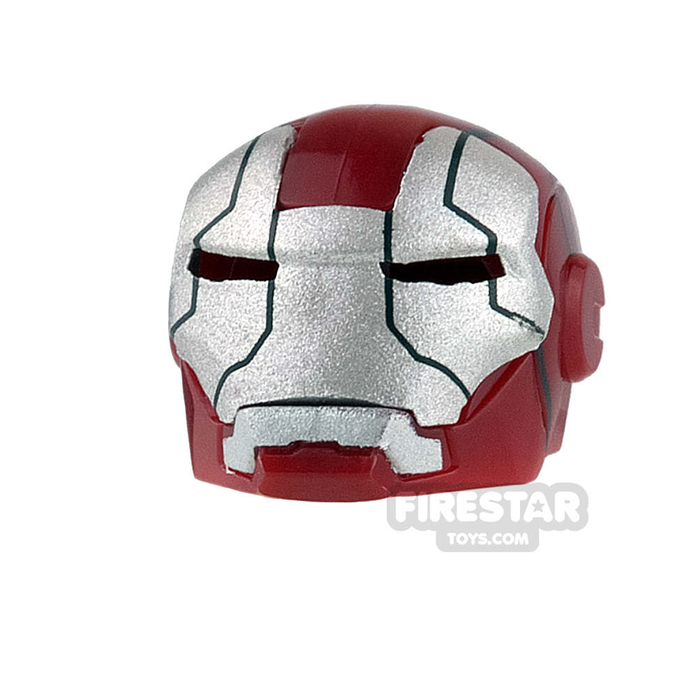Clone Army Customs - MK Helmet - Dark Red and Silver