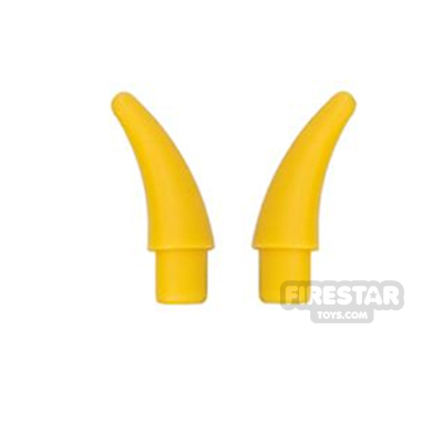 LEGO - Horns - Pair - Yellow