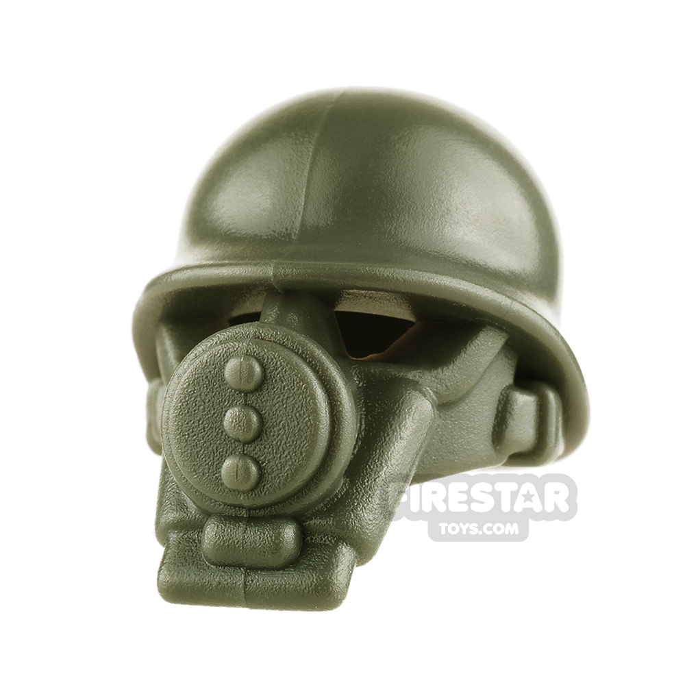 BrickWarriors - US Gas Mask - Army Green