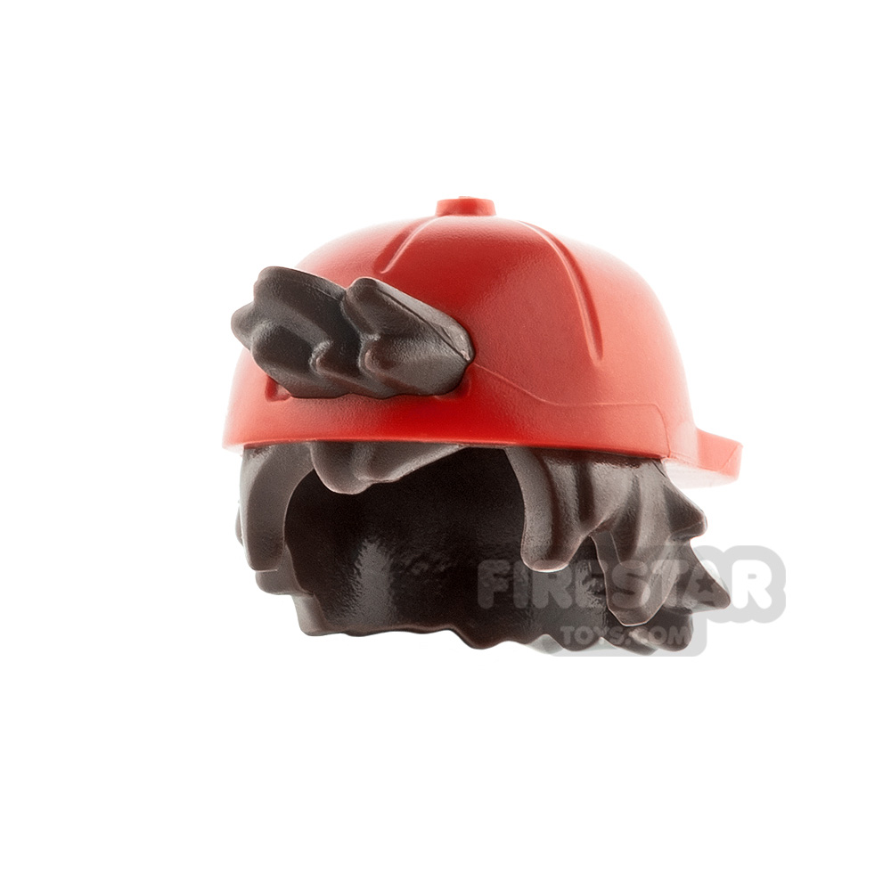 additional image for LEGO Cap With Short Dark Brown Hair