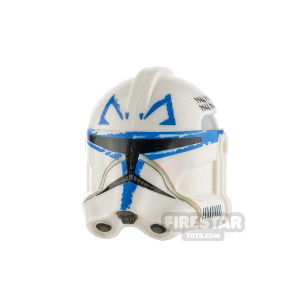 Clone Army Customs RP2 Helmet Rex DamagedWHITE