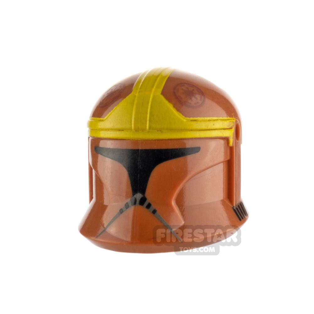 Clone Army Customs P1 Pilot Helmet GeoDARK ORANGE
