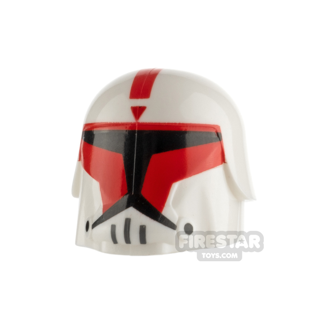 Clone Army Customs CWP1 Snow Helmet Red ARC PrintWHITE