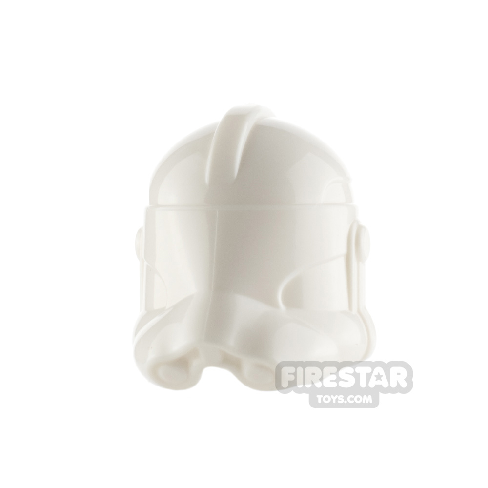 LEGO SW Clone Trooper Helmet PlainWHITE