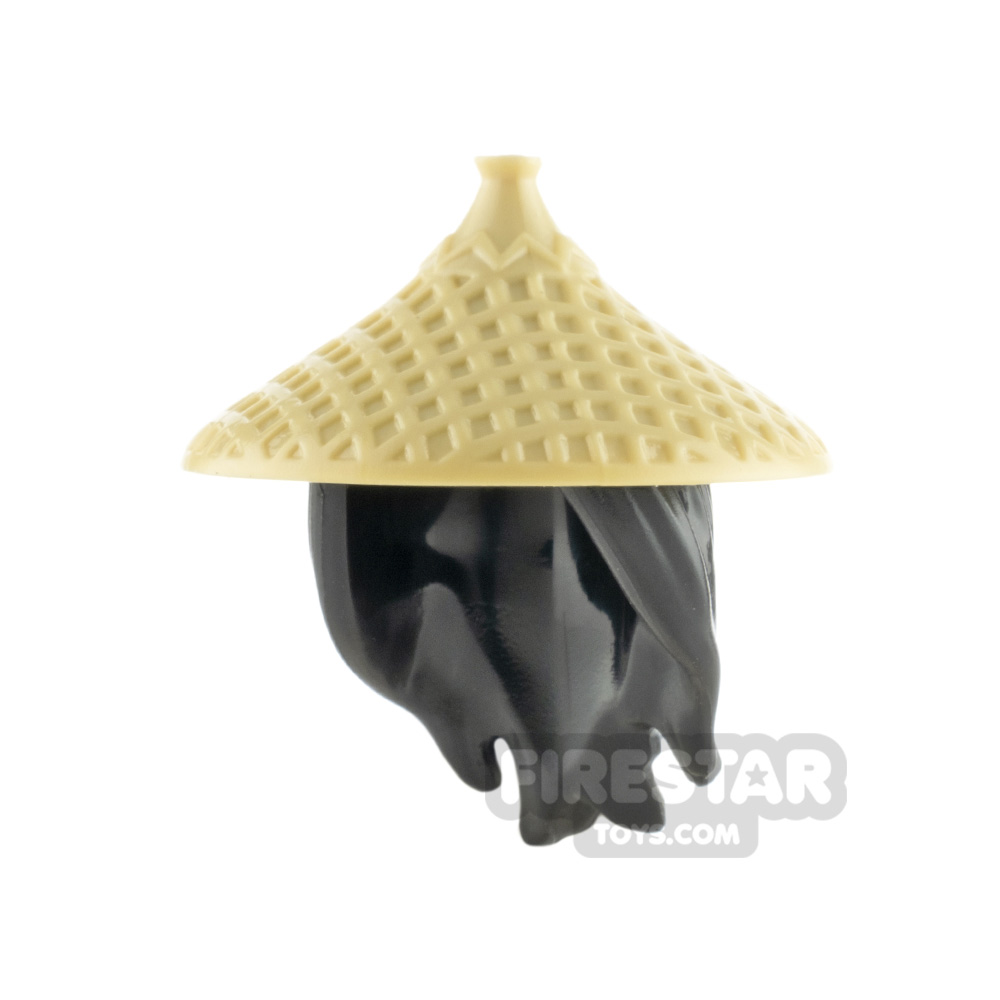 LEGO Conical Hat with HairTAN