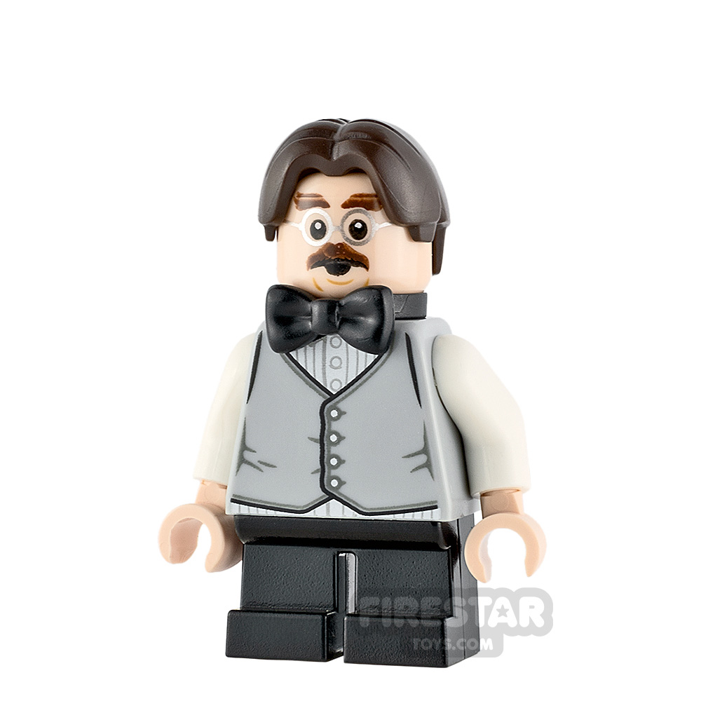 LEGO Harry Potter Minifigure Filius Flitwick Gray Vest