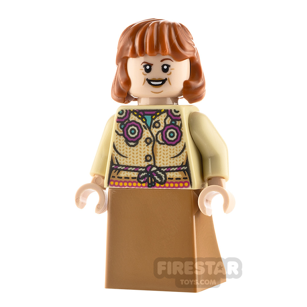 LEGO Harry Potter Minifigure Molly Weasley Curved Skirt