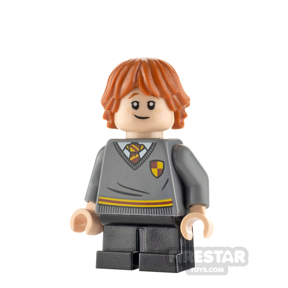 LEGO Harry Potter Minifigure Ron Weasley Gryffindor Sweater