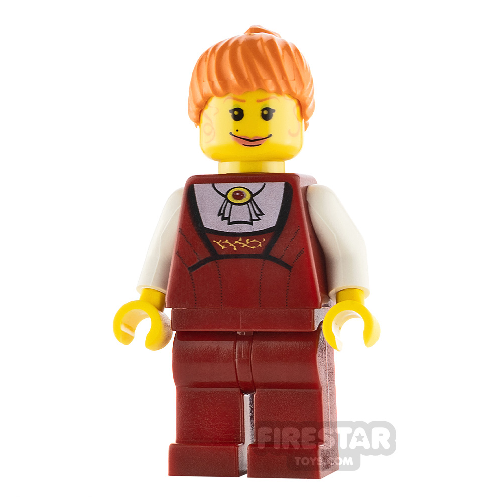 LEGO Studio Mini Figure -  Female With Red Outfit