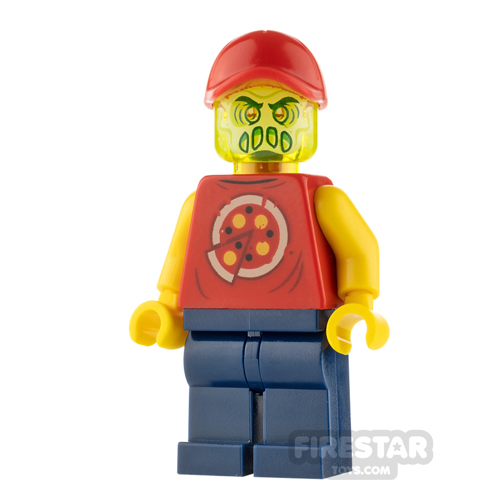 LEGO Hidden Side Minifigure Pizza Delivery Man Possessed