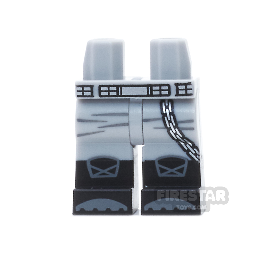 LEGO Light Bluish Gray Short Minifigure Legs 