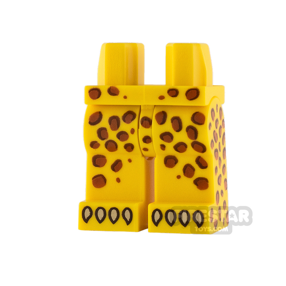 LEGO Minifigure Legs Leopard Spots and Claws