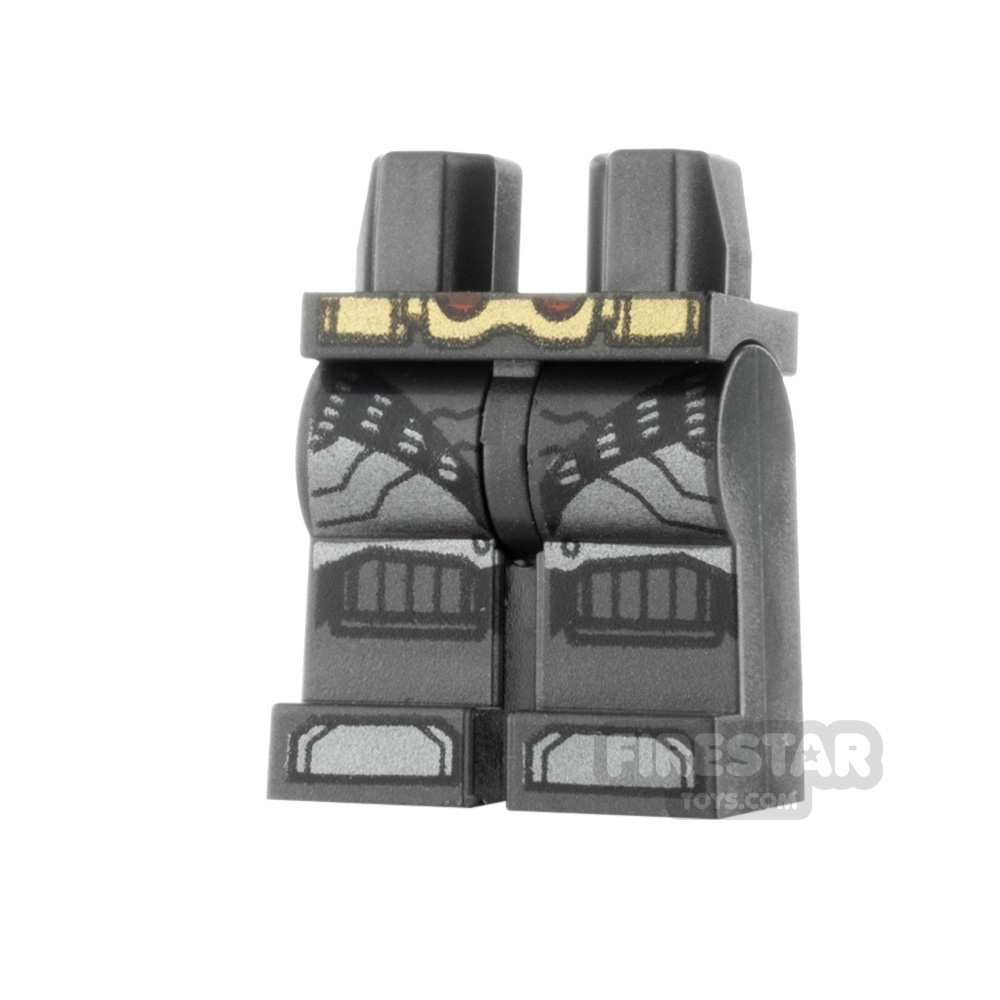 LEGO Minifigure Legs Armour and BeltPEARL DARK GRAY