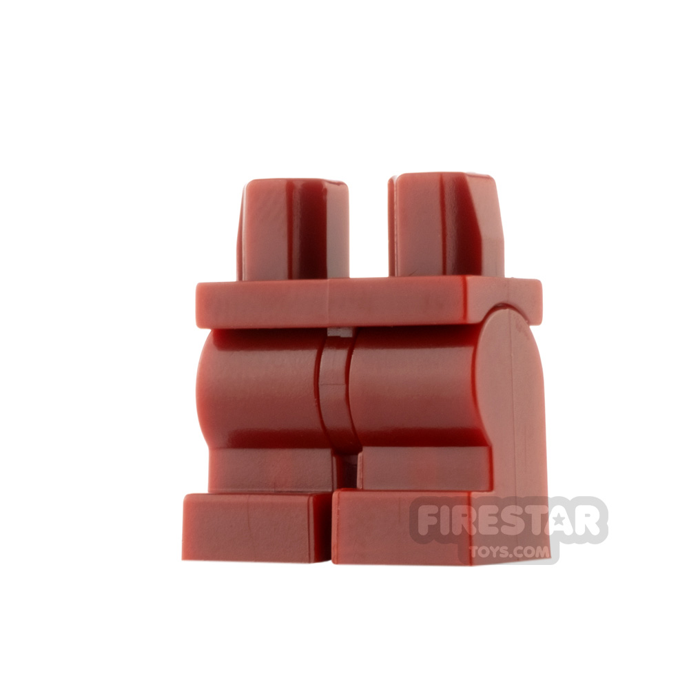 LEGO Minifigure Legs Medium MonochromeDARK RED
