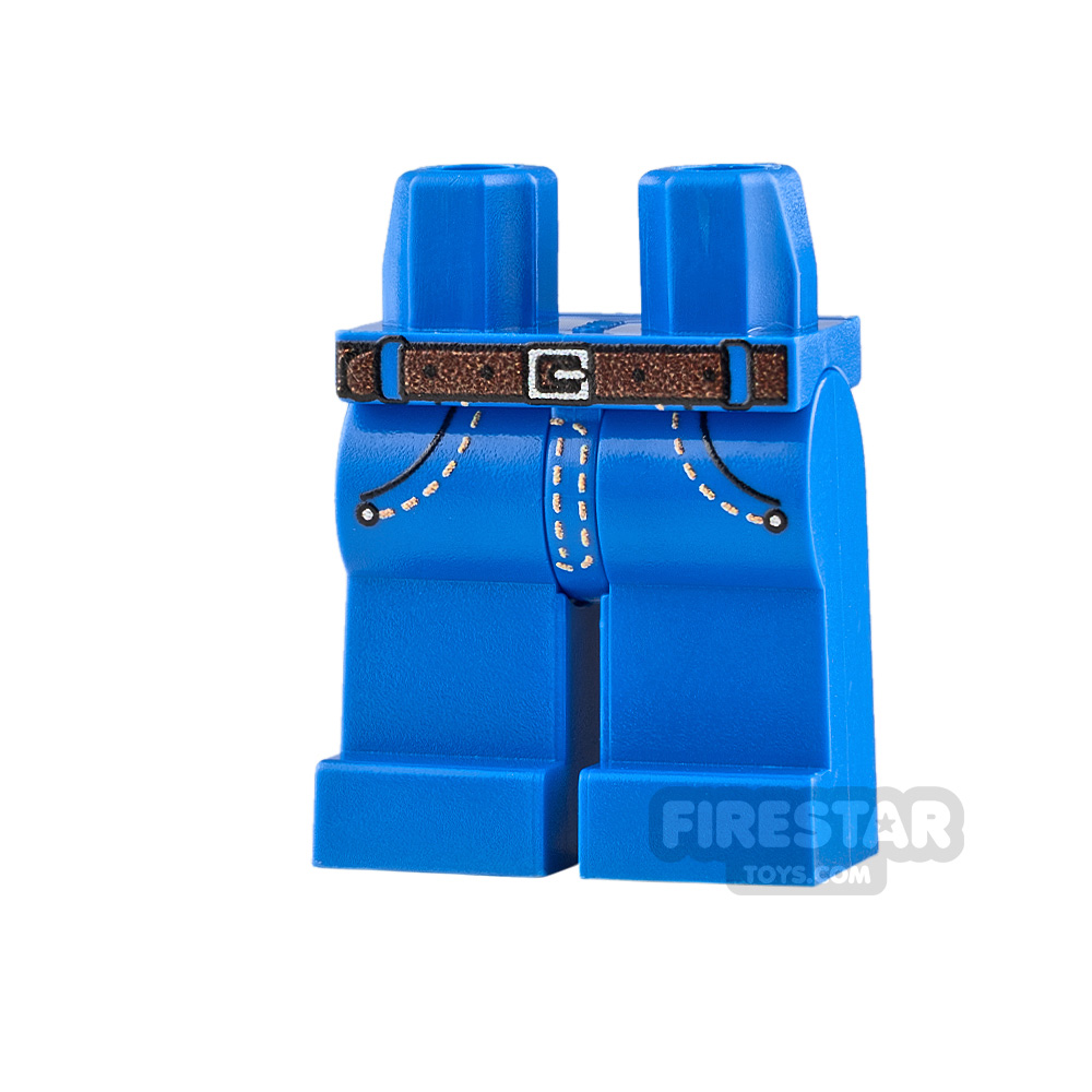 Legs Jeans Pockets Belt NEUF NEW 1 x LEGO 29173 Jambes Poches bleu, blue 