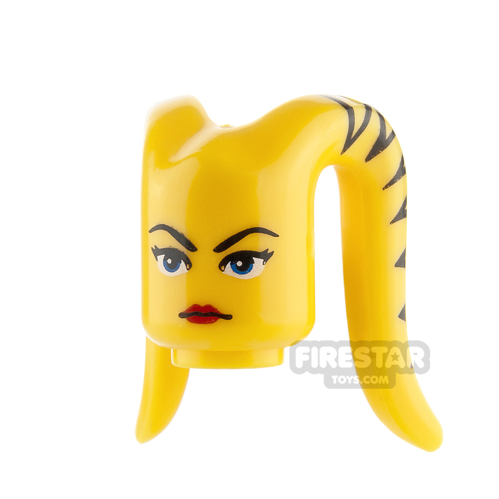 Arealight Mini Figure Heads - Ayl - YellowYELLOW