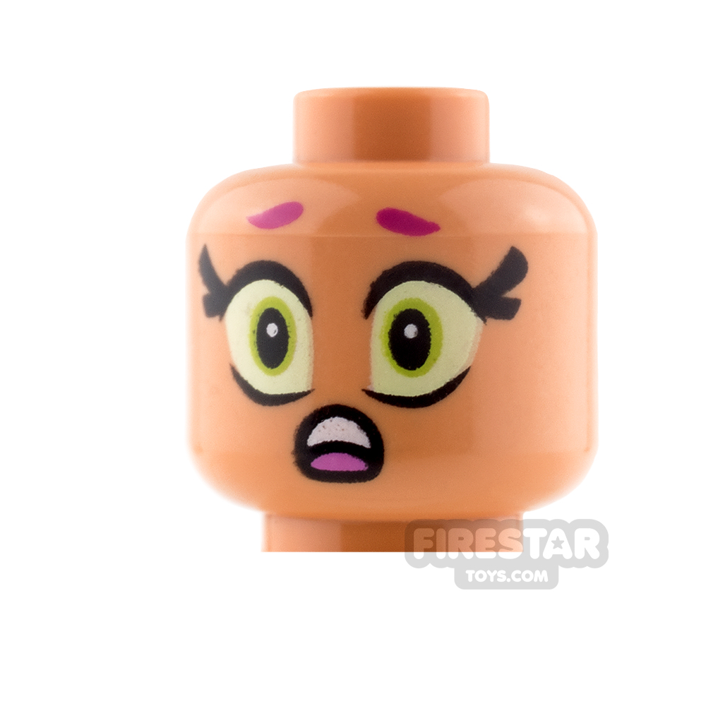 additional image for LEGO Minifigure Heads Starfire Large Eyes