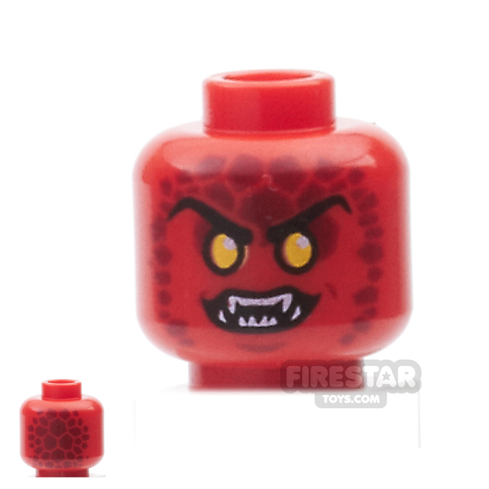 LEGO Mini Figure Heads - Crust Smasher