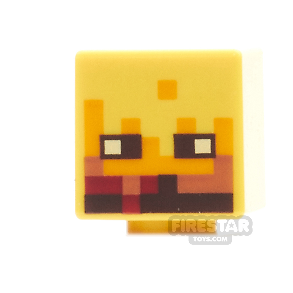 Lego Mini Figure Heads Minecraft Blaze Lego Mini Figure Heads Minecraft Blaze