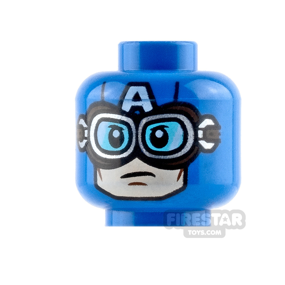 additional image for LEGO Mini Figure Heads - Captain America - Gold Goggles