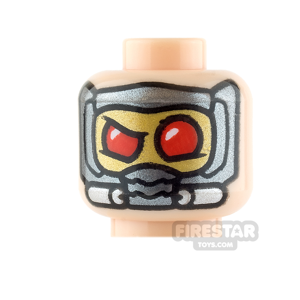 additional image for LEGO Mini Figure Heads - Star-lord - Grin / Mask