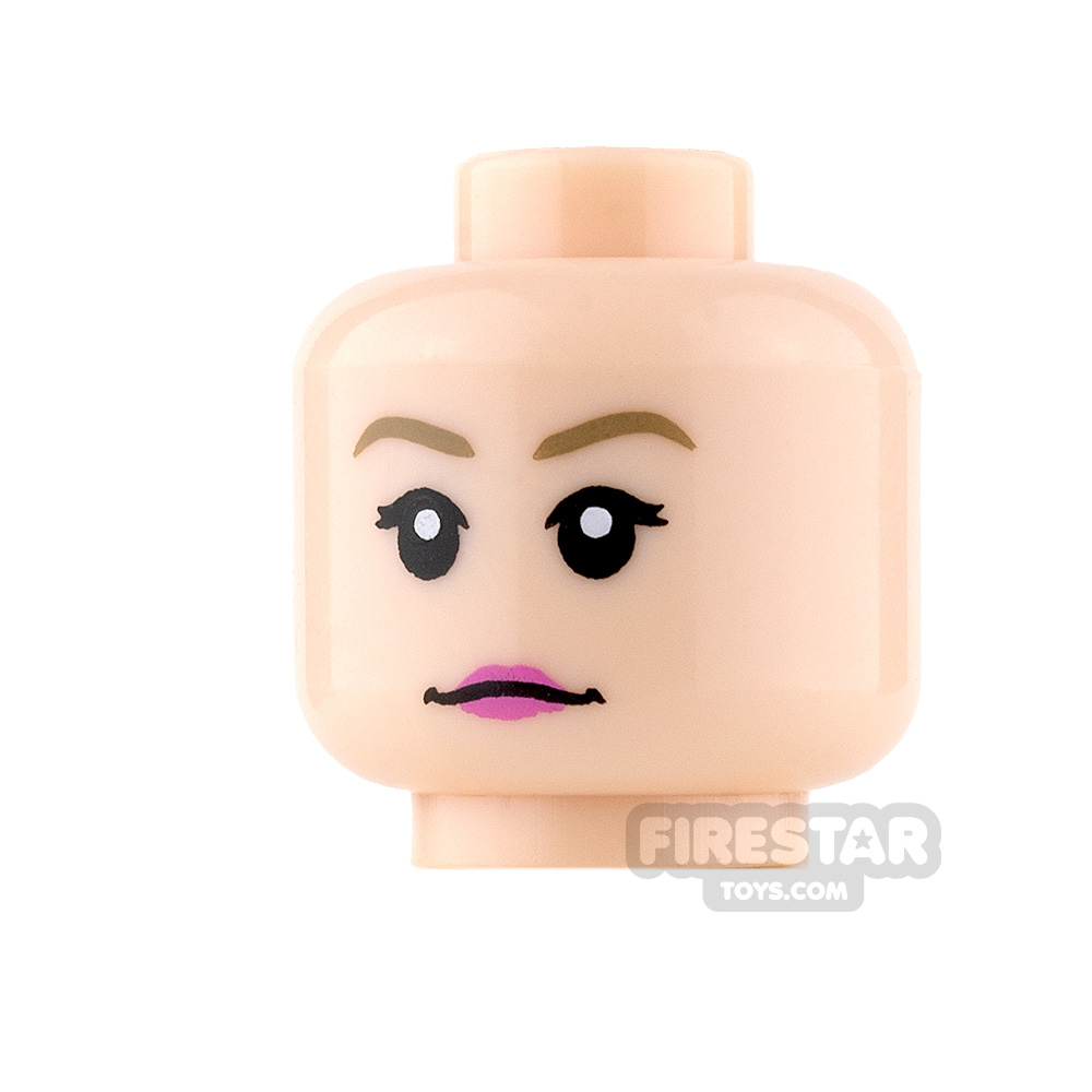 additional image for LEGO Mini Figure Heads - Colourful Glasses and Pink Lips