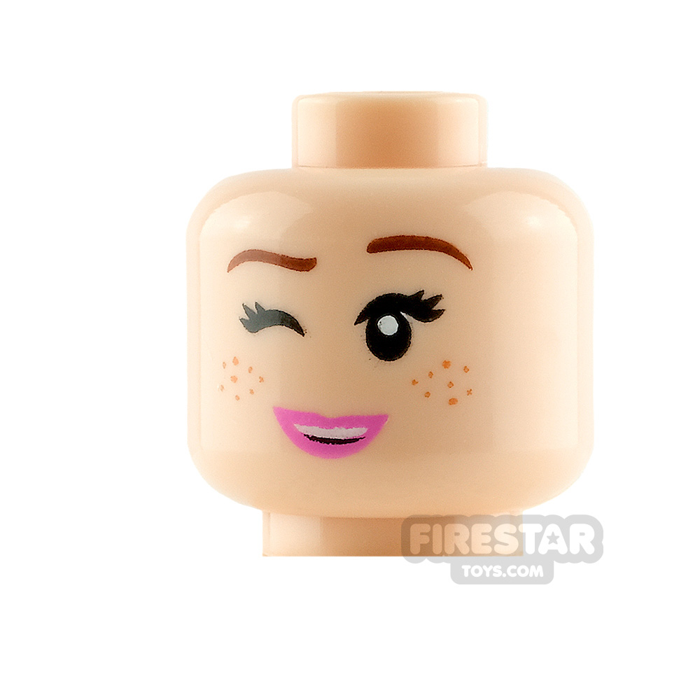 additional image for LEGO Minifigure Heads Freckles and Wink