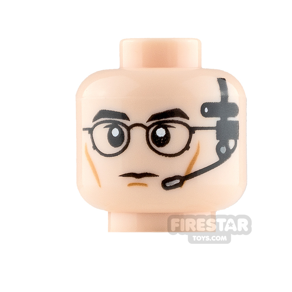 additional image for LEGO Minifigure Heads Serious and Headset