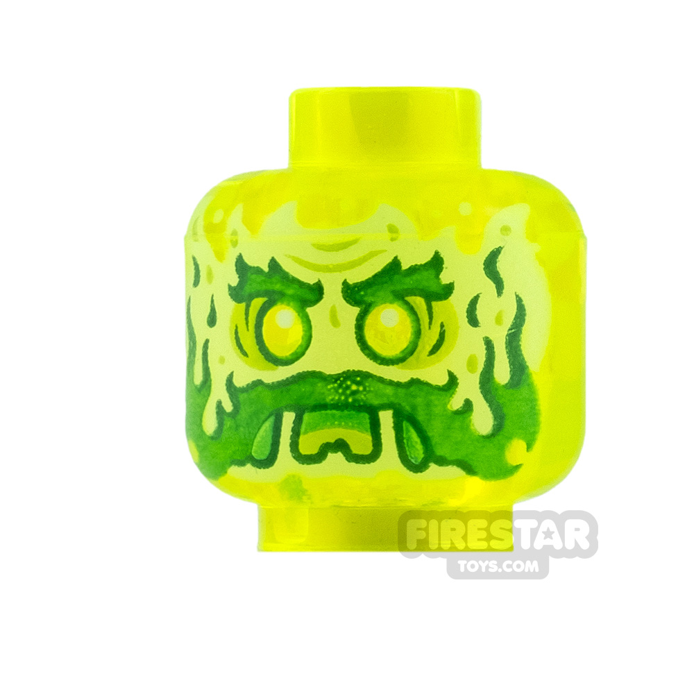 additional image for LEGO Mini Figure Heads Slime Ghost with Beard
