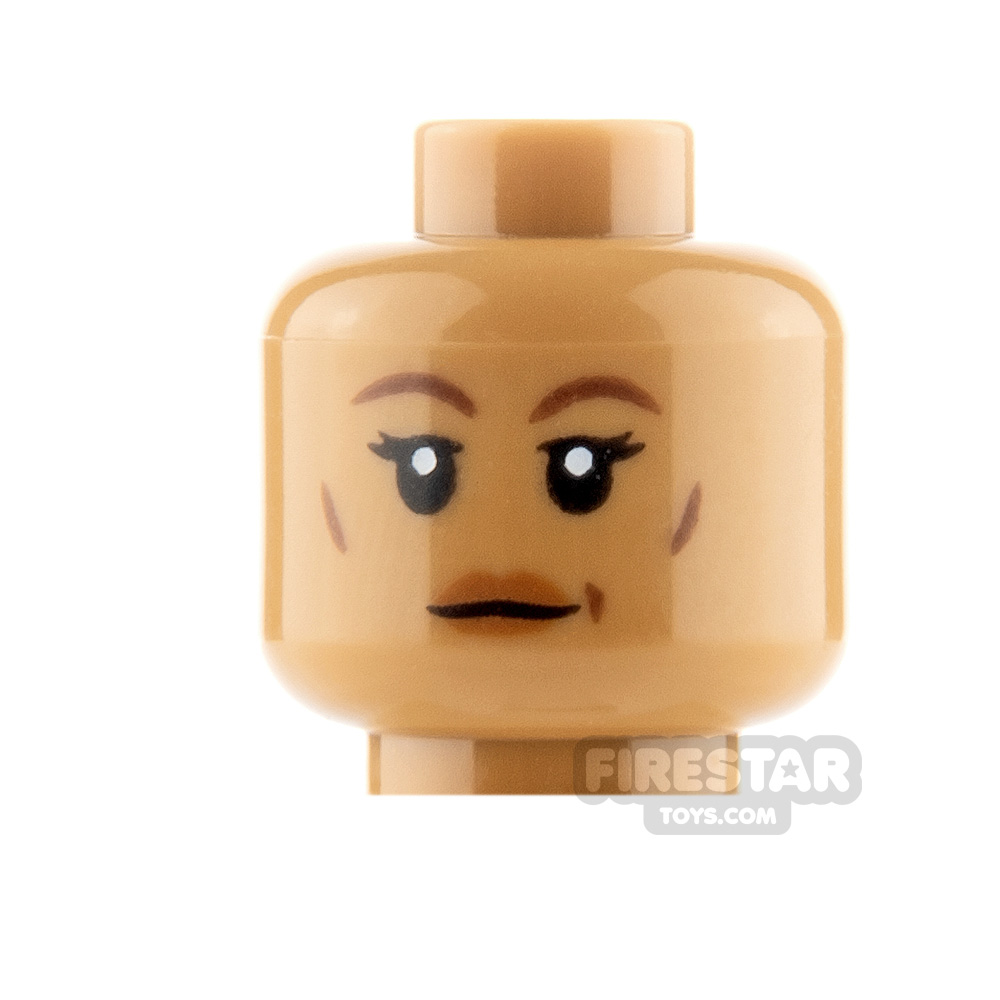 additional image for LEGO Minifigure Heads Neutral and Fierce with Goggles
