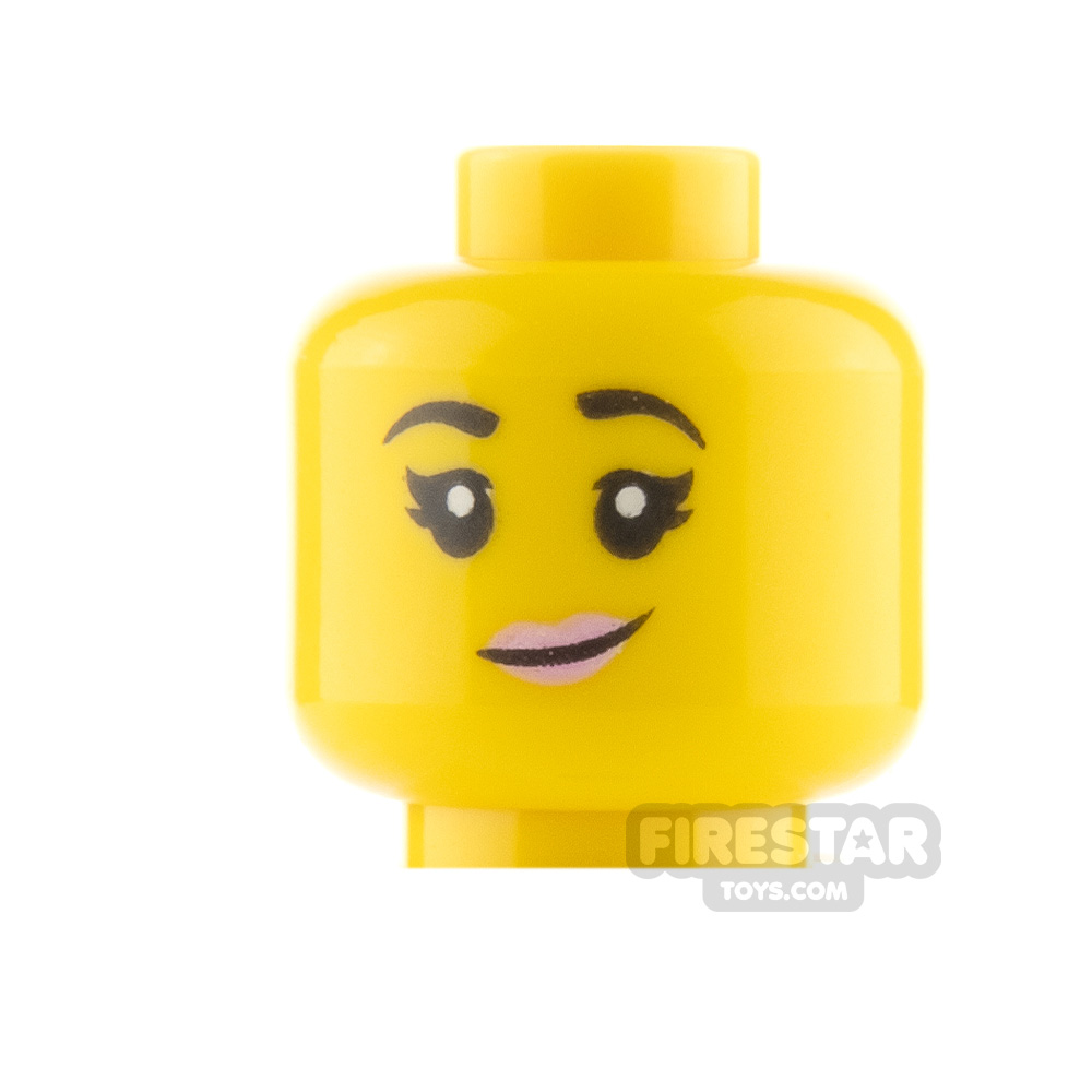 LEGO Minifigure Heads Smile and Snarl