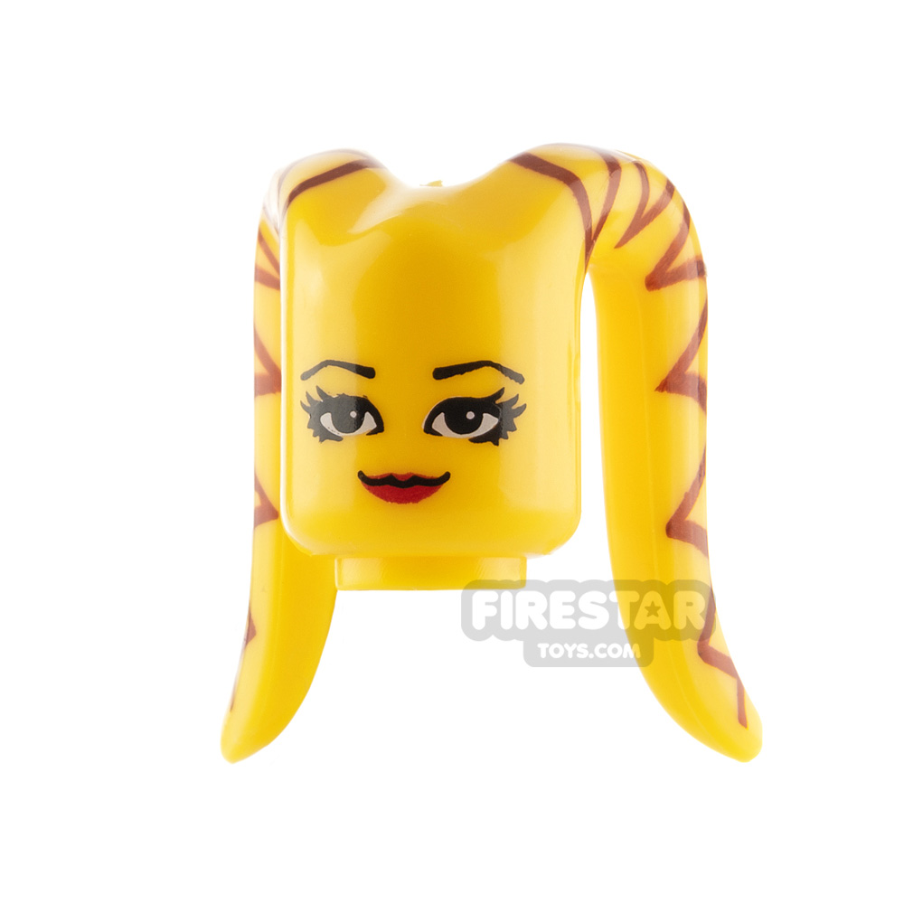 Arealight Mini Figure Heads - YellowYELLOW