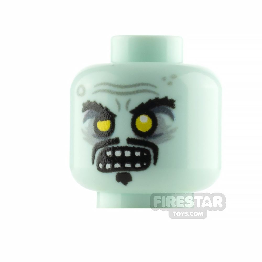 additional image for Custom Minifigure Head Zombie Librarian