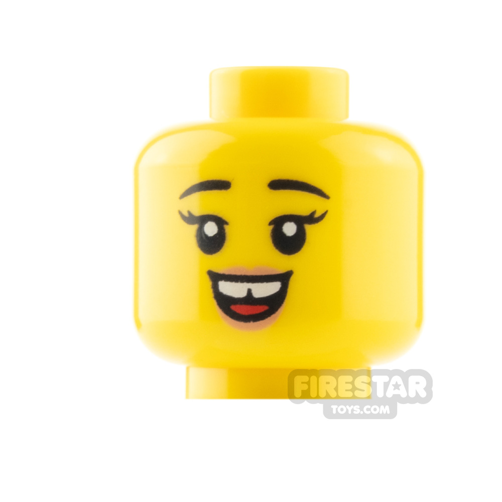 additional image for LEGO Minifigure Heads Open Mouth Smile Open / Closed Eyes