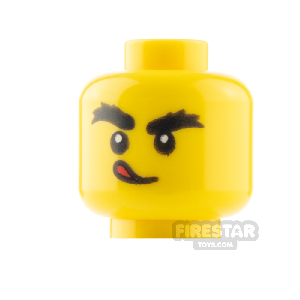 additional image for LEGO Minifigure Heads Blowing / Licking Lips