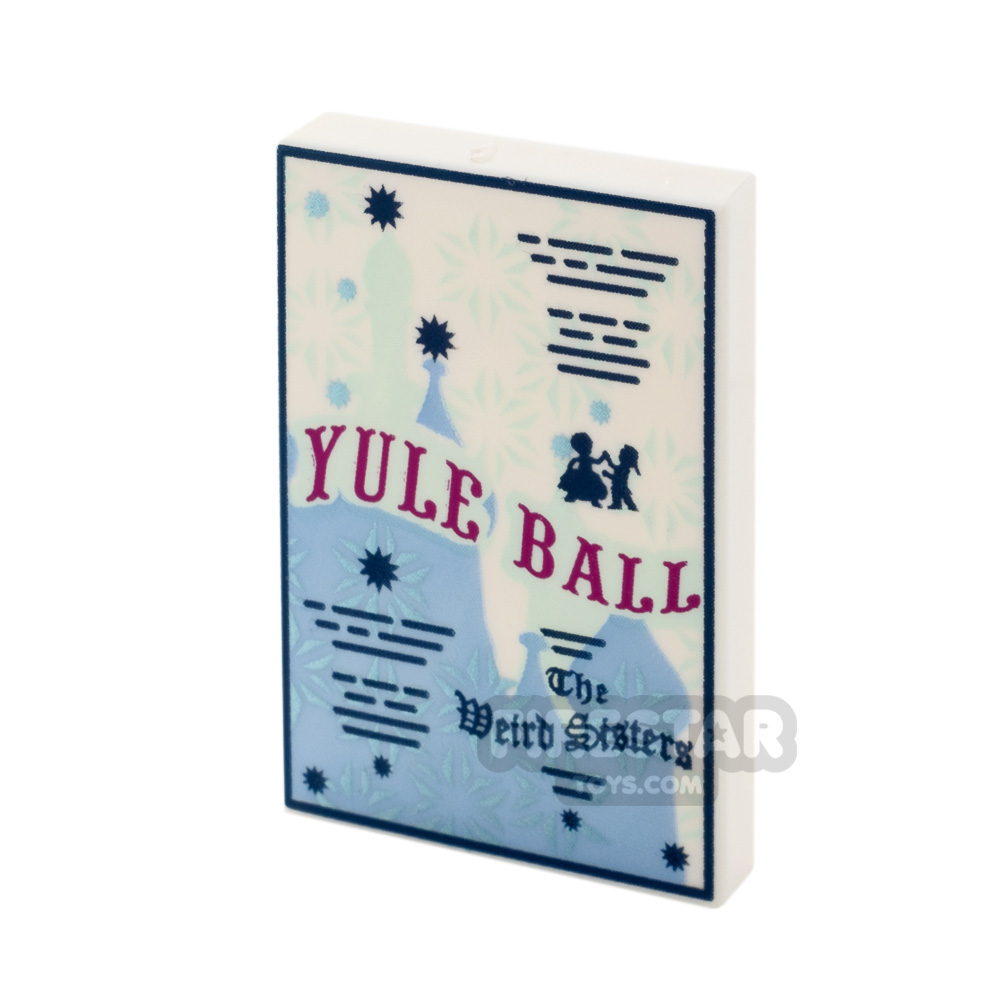 Printed Tile 2x3 Yule Ball Invitation Poster
