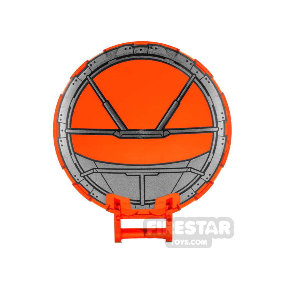 Cockpit Windscreen 6x6 Sith TIE FighterTRANS RED