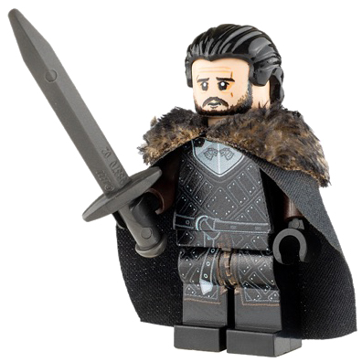 Custom Design Minifigure The King in the North