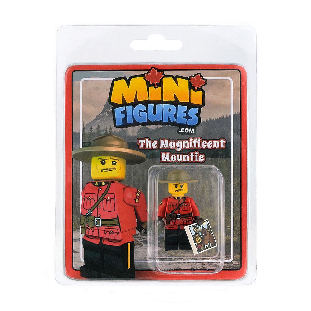 additional image for Custom Design Minifigure The Magnificent Mountie