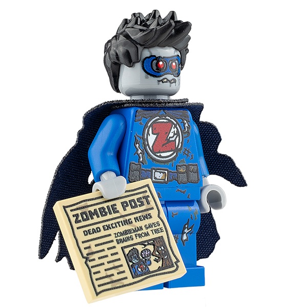 additional image for Custom Design Mini Figure - Zombieman