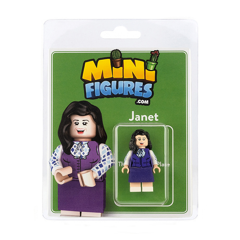 additional image for Custom Design Minifigure The Awesome Place Janet