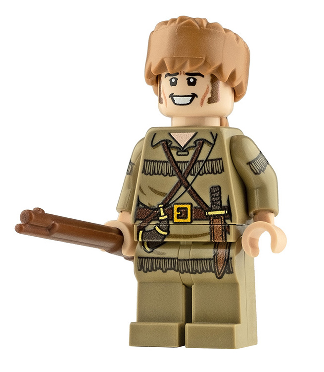 additional image for Custom Design Mini Figure - Davy Crockett