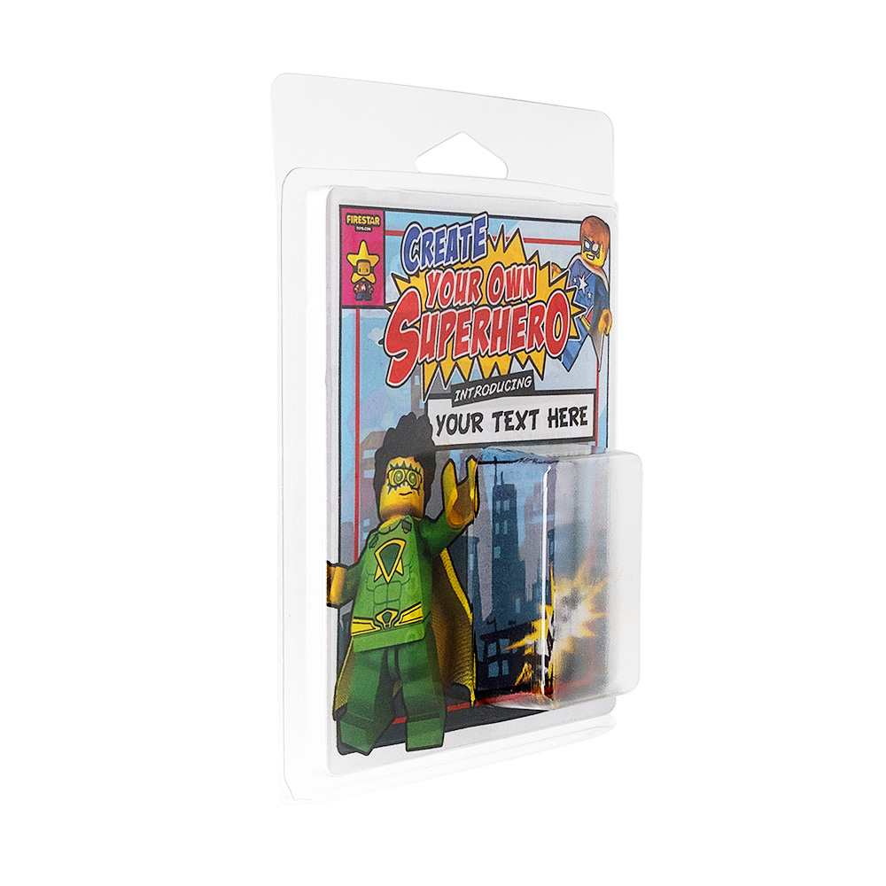 additional image for Personalised Minifigure Packaging - Superhero