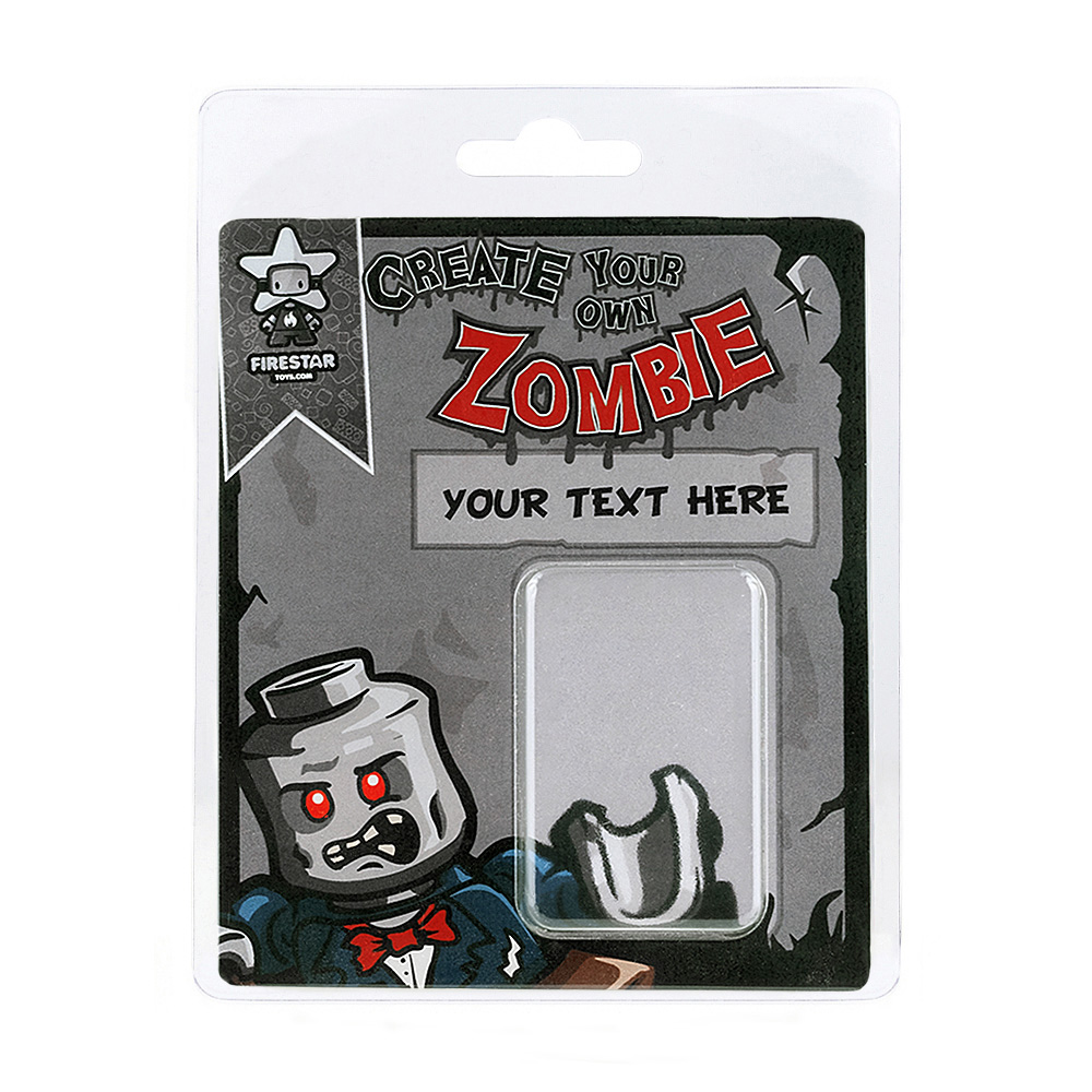 Personalised Minifigure Packaging - Zombie
